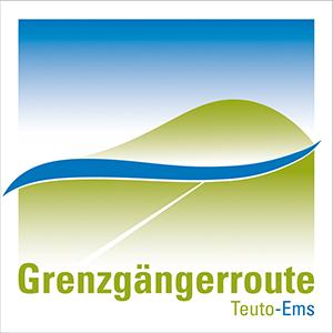 Zeichen der Grenzgängerroute Teuto-Ems