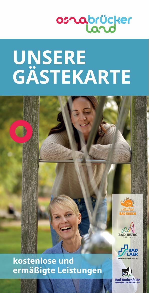 Titelblatt Gästenkartenvorteile 2024