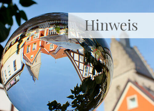 Hinweis-Schild