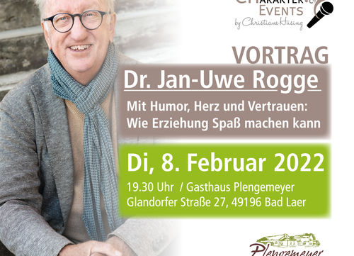 Dr. Jan-Uwe Rogge: Mit Humor, Herz und Vertrauen – wie Erziehung Spaß machen kann