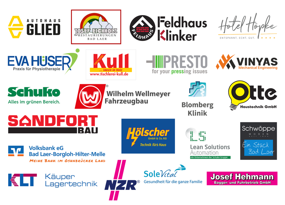 Logos der teilnehmenden Unternehmen