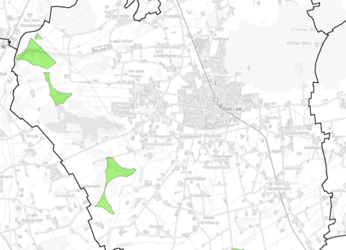 Windvorranggebiete Bad Laer