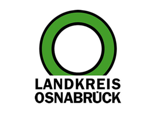 grün weißes Logo Landkreis Osnabrück