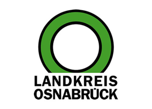 grün-weißes Logo Landkreis Osnabrück