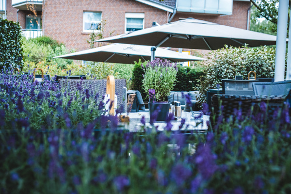 Terrasse des Hotel-Restaurants Höpke