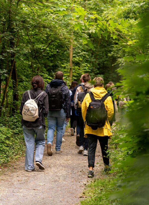 Wandernde auf dem TERRA.track GenussKulTour