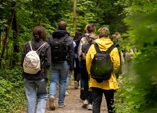 Wandernde auf dem TERRA.track GenussKulTour