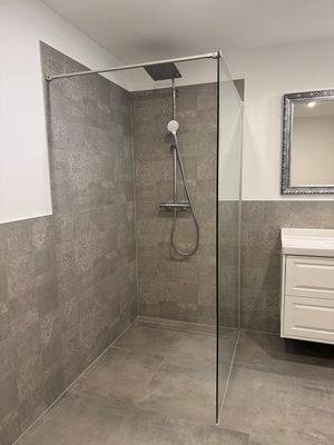 Badezimmer der zweiten Ferienwohnung