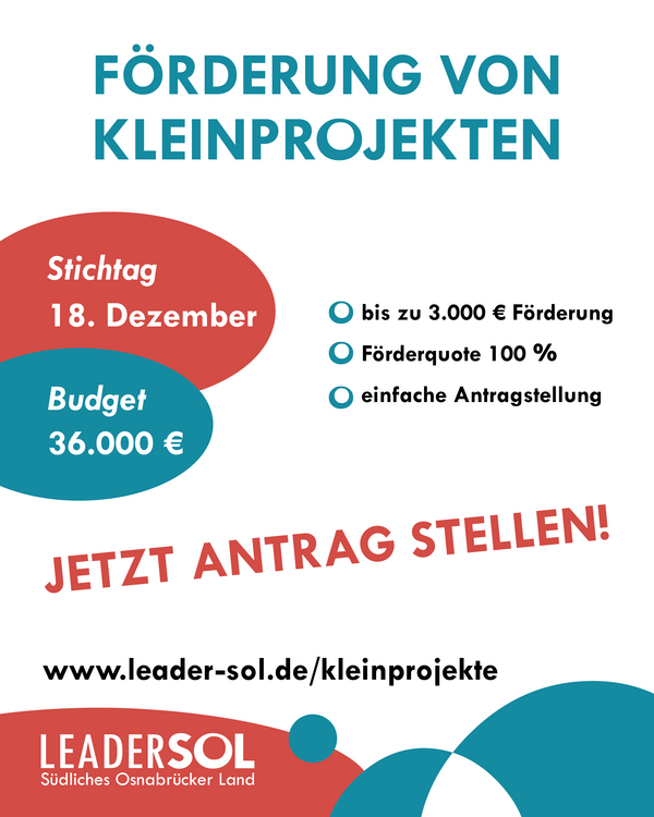 Förderung von Kleinprojekten